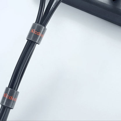 Organizator Kablova McDodo VS-0960 Belt, Velcro, 1m, Crni