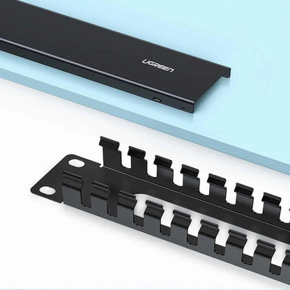 Organizator Kablova UGREEN NW128, 24 Porta, Crna