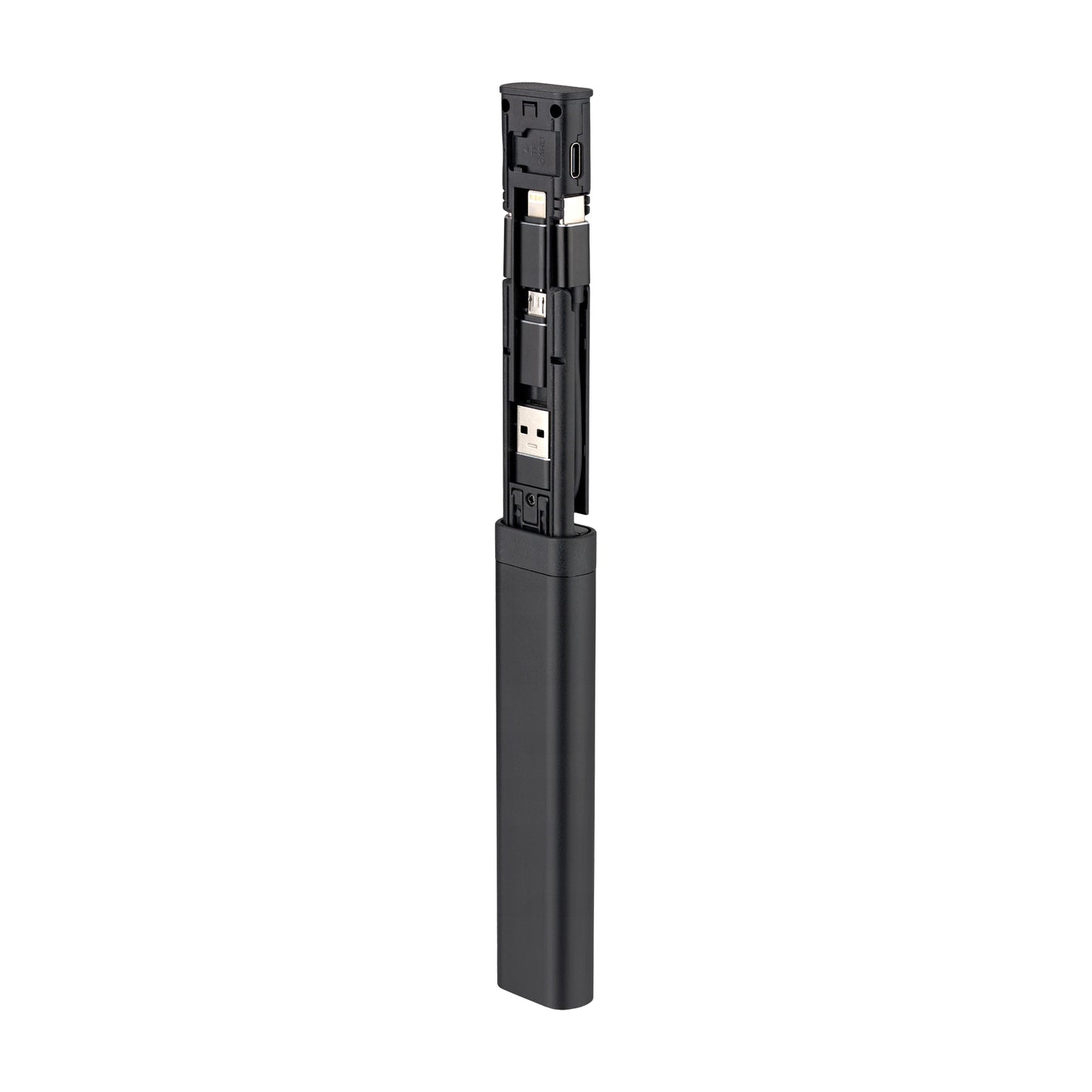 Organizator sa Priborima / Čitač Kartica Qualo QZS-P-01, Crni