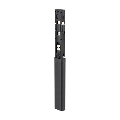 Organizator sa Priborima / Čitač Kartica Qualo QZS-P-01, Crni