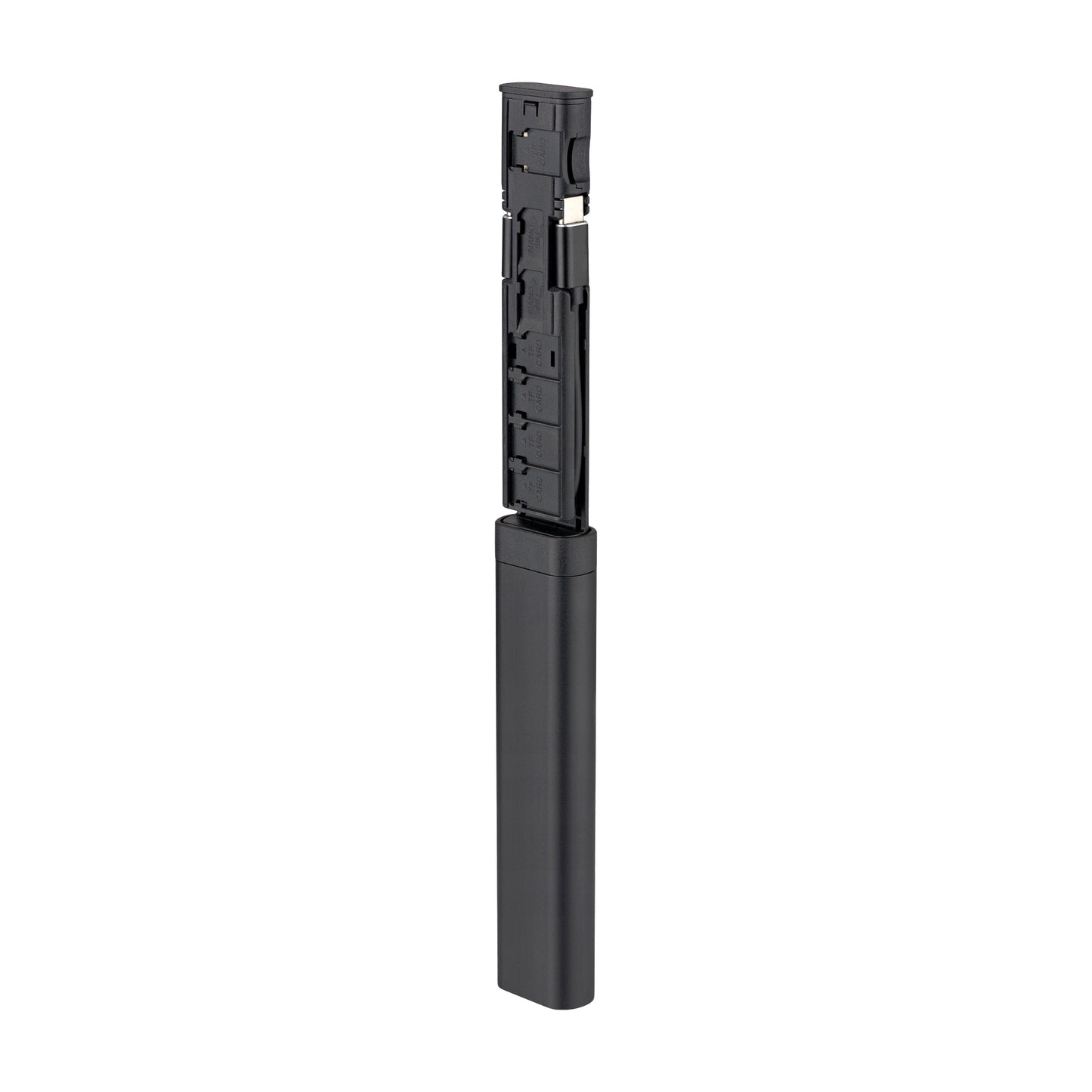 Organizator sa Priborima / Čitač Kartica Qualo QZS-P-01, Crni