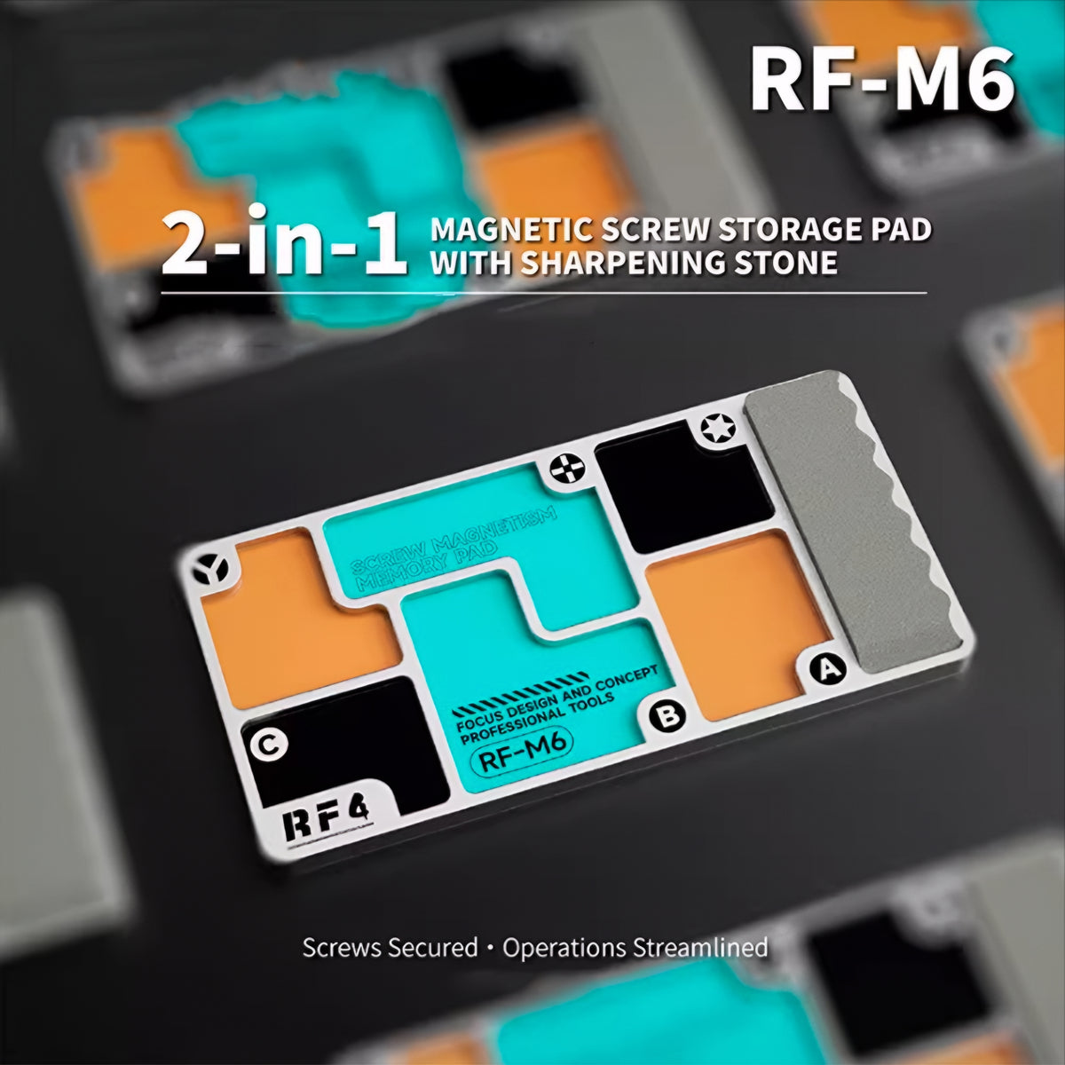 Magnetna podloga za šrafove RF4 RF-M6