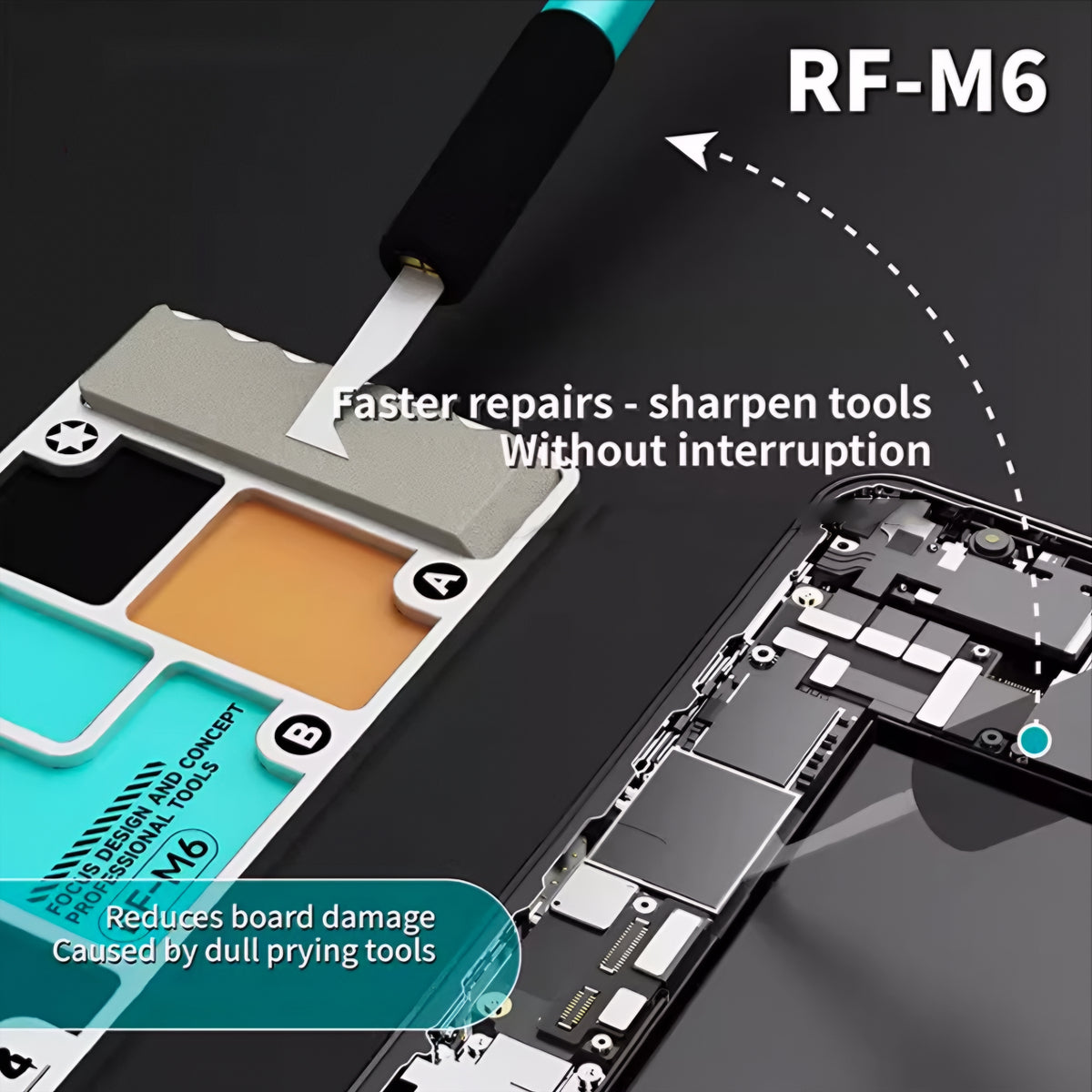 Magnetna podloga za šrafove RF4 RF-M6