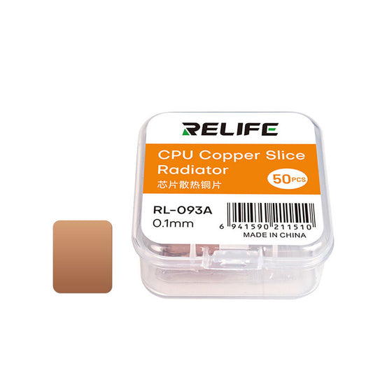 Termo provodnički jastučić Relife RL-093A, 0.1mm, Set 50 komada