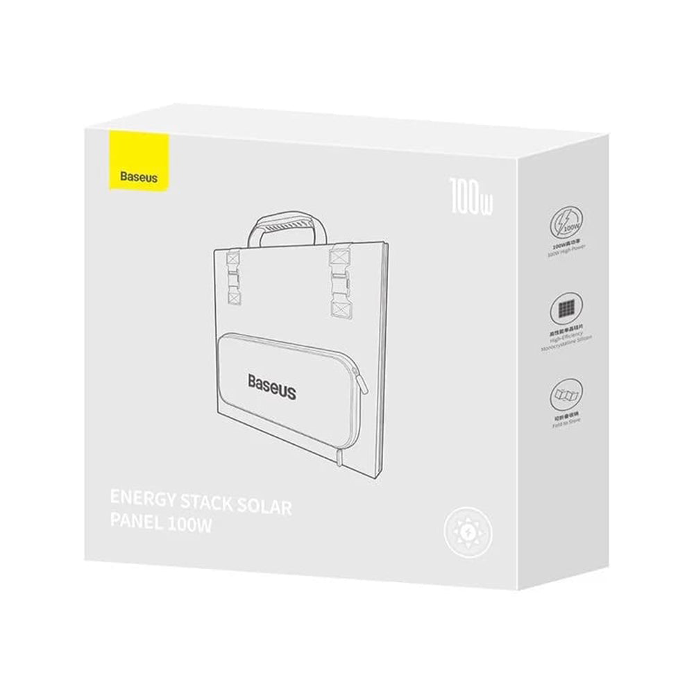 Solarni panel Baseus, 100W, 1.58m x 0.39m, Zelen CCNL050006