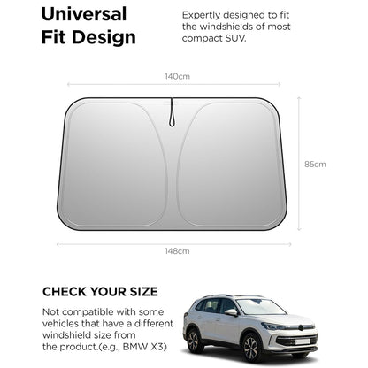Auto suncobran za vetrobran Spigen UO260, 85cm x 148cm ACP11460