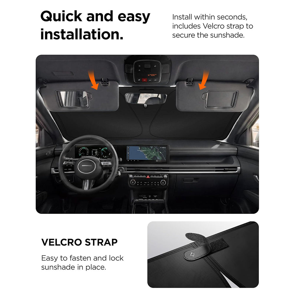 Auto suncobran za vetrobran Spigen UO260, 85cm x 148cm ACP11460