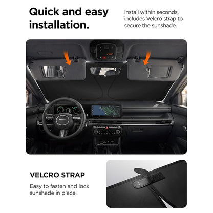 Auto suncobran za vetrobran Spigen UO260, 85cm x 148cm ACP11460