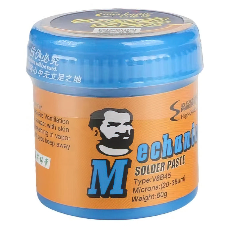 Pasta Fludor Mechanic V5B45, Tačka topljenja 138 stepeni