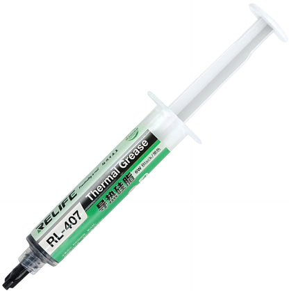 Termalna pasta Relife RL-407, tip špric, 20g, crna