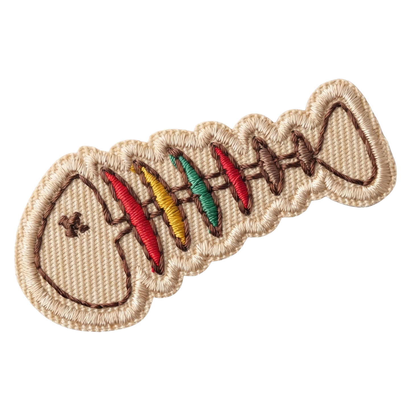 Patch / Tekstilna Zakrpa OEM Cat 2, Set 3 komada, Višebojno