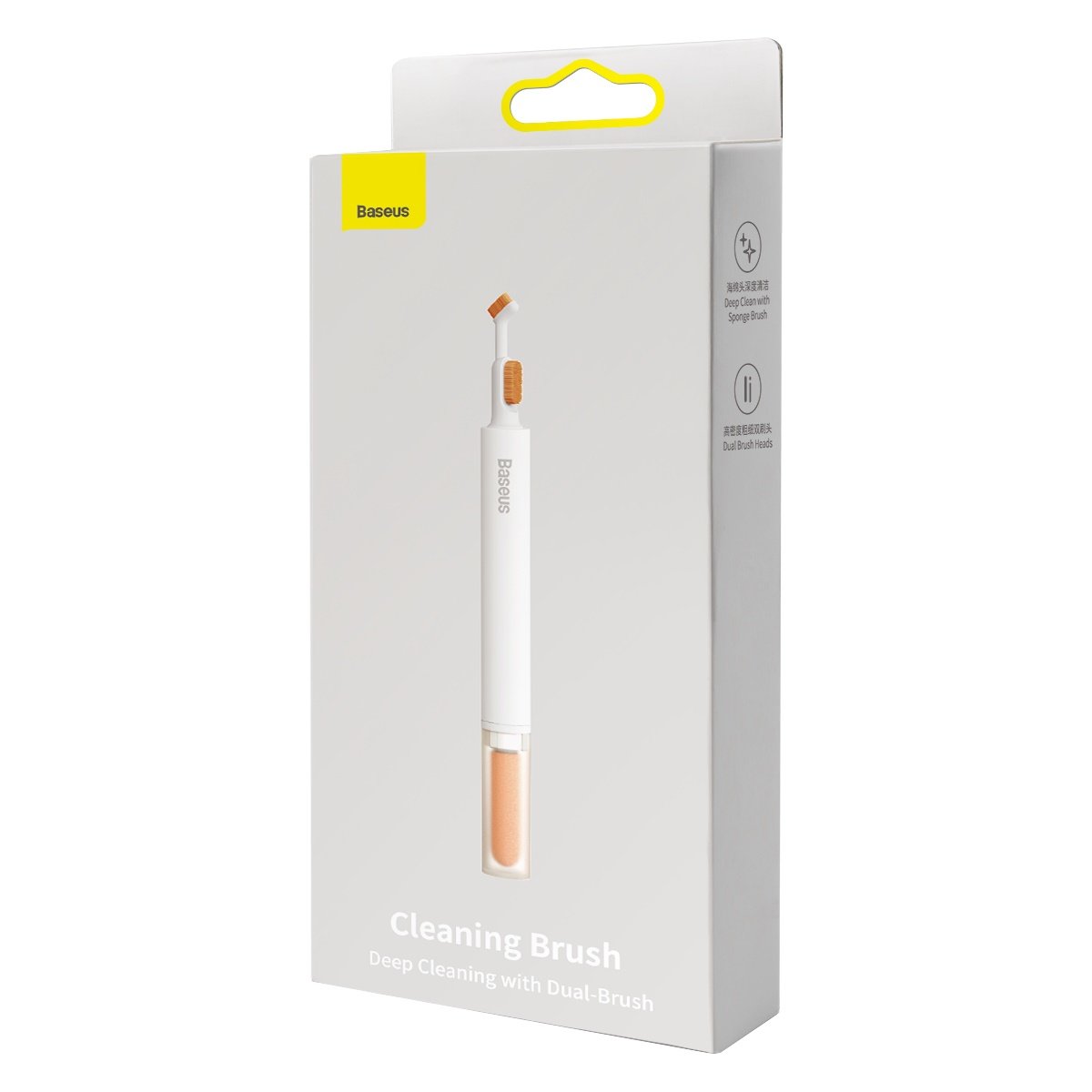 Alat za čišćenje Baseus za slušalice Apple Airpods / Samsung Galaxy Buds / Huawei Freebuds, Beli NGBS000002