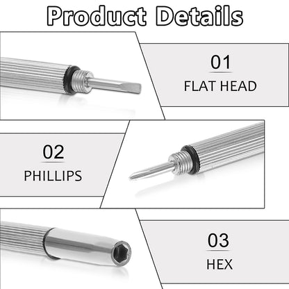 Silikonski jastučići za naočare i odvijač Techsuit ST1, Set od 4 komada, Transparentni