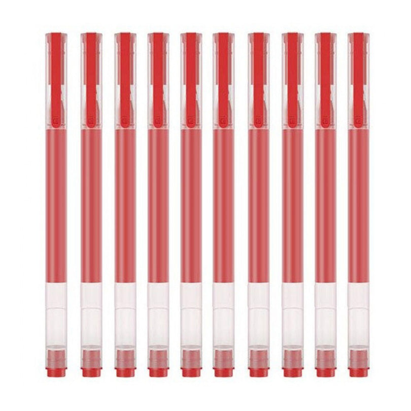 Olovka Xiaomi, Crveni Gel, 0.5mm, Set 10 komada BHR8863GL