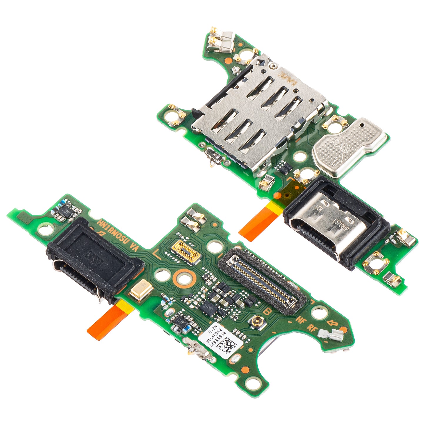 Ploča s konektorom za punjenje - Mikrofon - Modul čitača SIM kartice Honor Magic5 Lite, Servisni paket 0235AELQ
