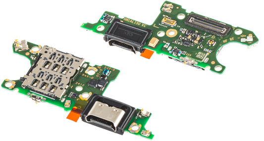 Ploča sa Konektorom za Punjenje - Mikrofon - Modul Čitača SIM Honor Magic6 Lite, Service Pack 0235AHJH