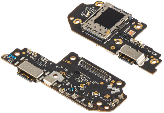 Ploča sa konektorom za punjenje - Mikrofon - Modul čitača SIM Xiaomi Poco X4 GT, Service Pack 5600020L1600