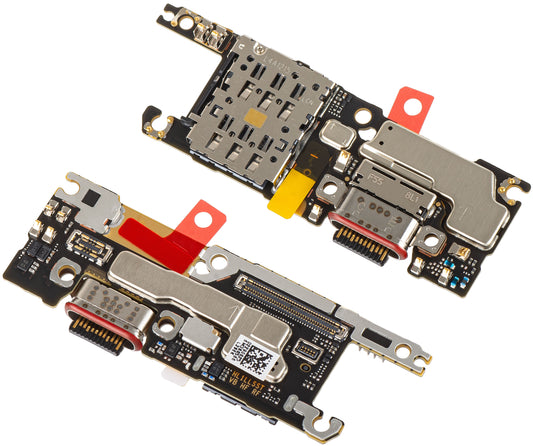 Ploča sa konektorom za punjenje - Mikrofon - Modul čitača SIM Huawei Pura 80 Ultra, Service Pack 02357ECV