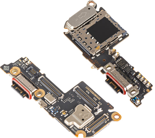 Placa sa konektorom za punjenje - Mikrofon - Modul čitača SIM Xiaomi 13, Service Pack 56000100M300