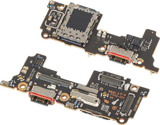 Ploča sa Konektorom Punjenja - Mikrofon - Modul Čitač SIM Xiaomi Poco F6 Pro, Service Pack 5600170N1100