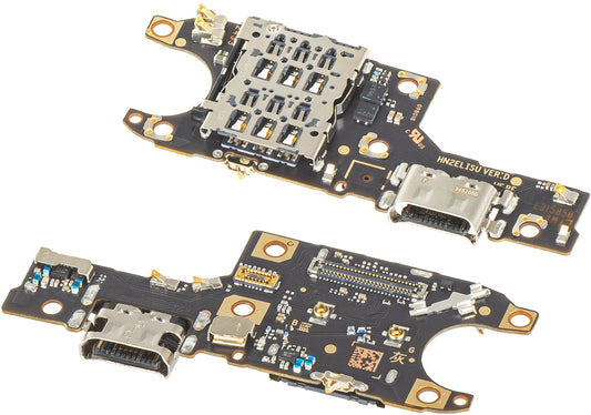 Ploča sa konektorom za punjenje - Mikrofon - Modul čitača SIM Honor 90, Swap