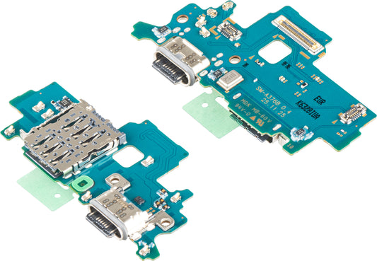 Ploča sa konektorom za punjenje - Mikrofon - Modul čitača SIM Samsung Galaxy A37 5G, Service Pack GH96-21038A