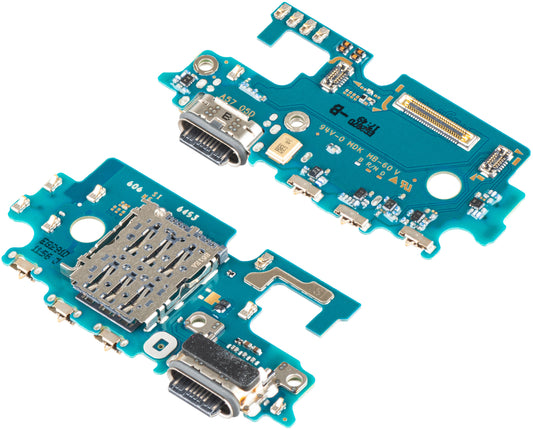 Ploča sa Konektorom za Punjenje - Mikrofon - Modul Čitača SIM Samsung Galaxy A57 5G, Service Pack GH96-20947A