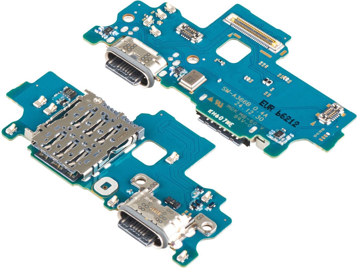 Ploča sa Konektorom za Punjenje - Mikrofon - Modul Čitača SIM Samsung Galaxy A36 A366, Service Pack GH96-19348A