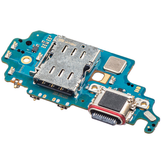 Ploča s konektorom za punjenje - Mikrofon - Modul čitača SIM kartice Samsung Galaxy S21 Ultra 5G G998, Servisni paket GH96-14064A