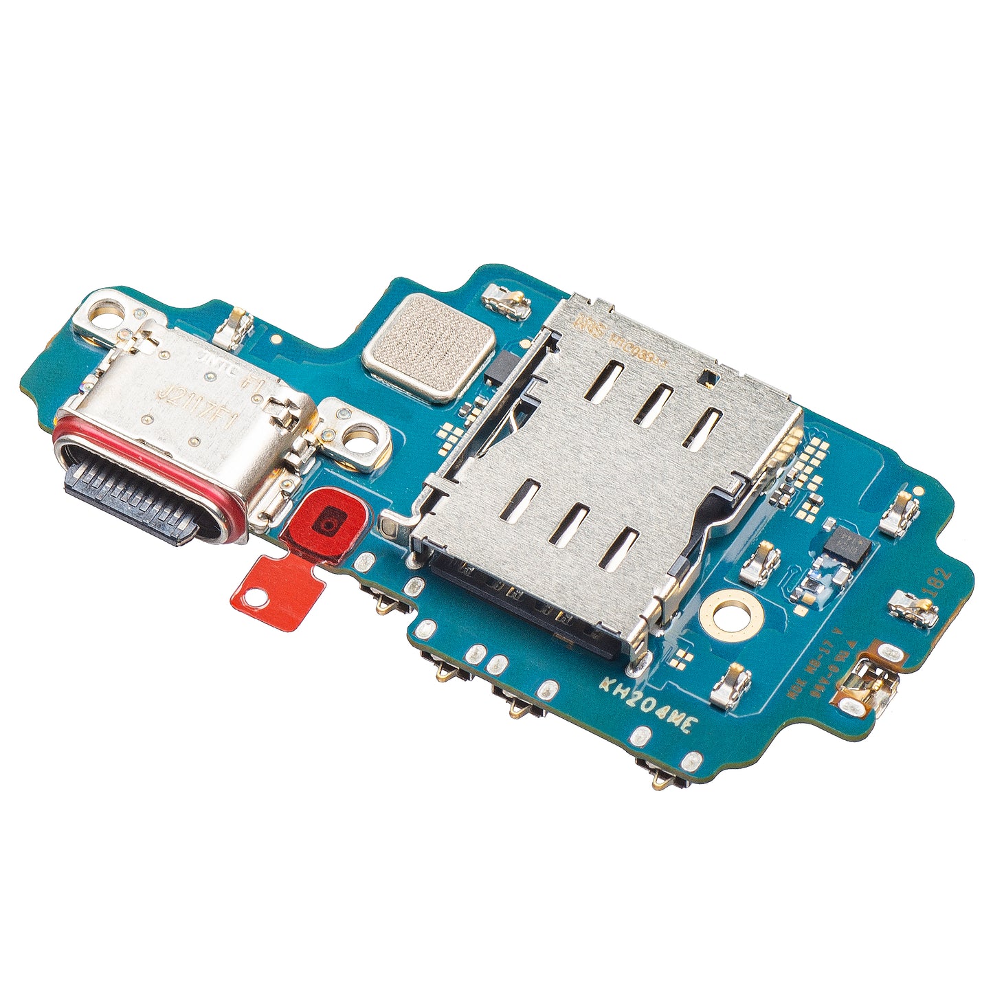 Ploča s konektorom za punjenje - Mikrofon - Modul čitača SIM kartice Samsung Galaxy S22 Ultra 5G S908, Service Pack GH96-14802A