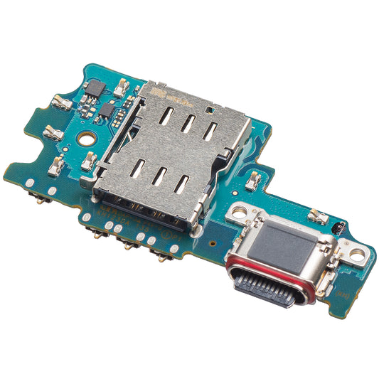 Ploča s konektorom za punjenje - Mikrofon - Modul čitača SIM kartice Samsung Galaxy S21 FE 5G G990, Servisni paket GH96-14548A
