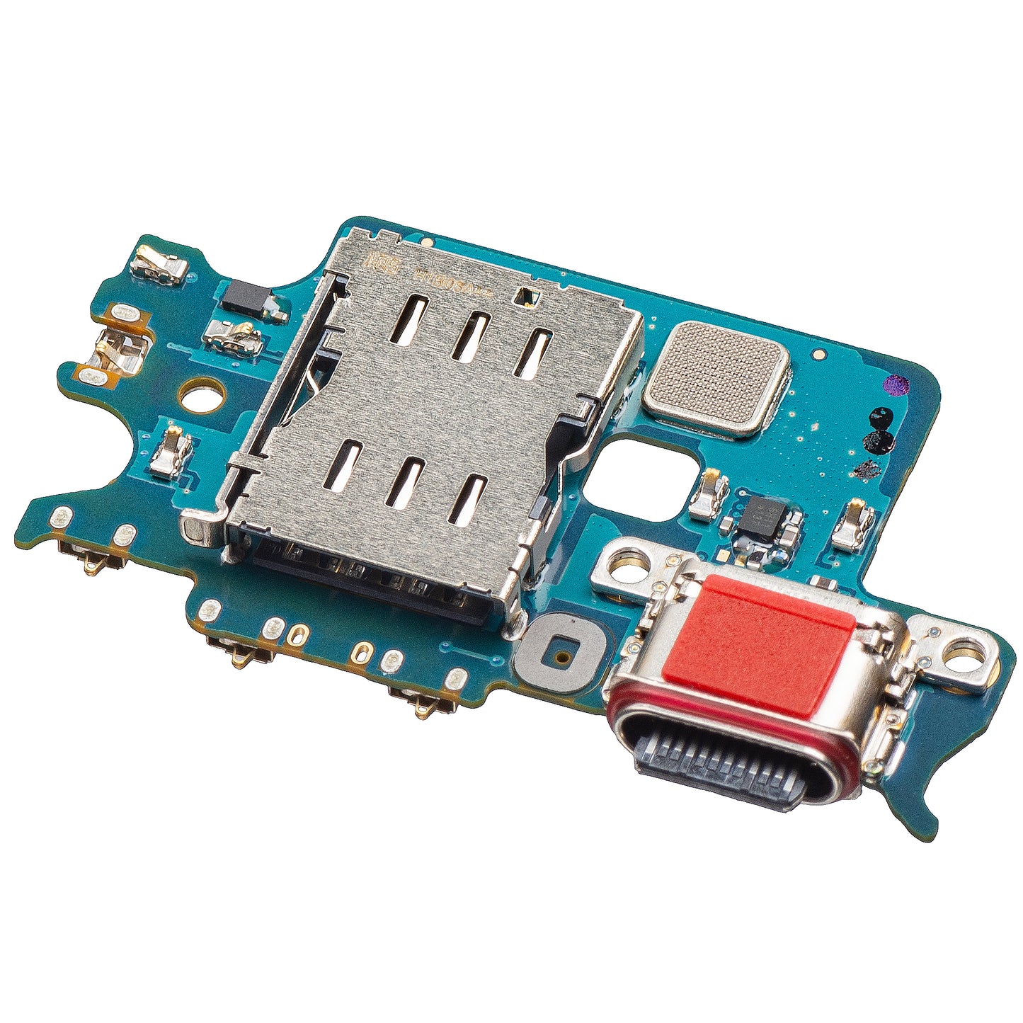 Ploča s konektorom za punjenje - Mikrofon - Modul čitača SIM kartice Samsung Galaxy S22 5G S901, Zamjena GH96-14789A
