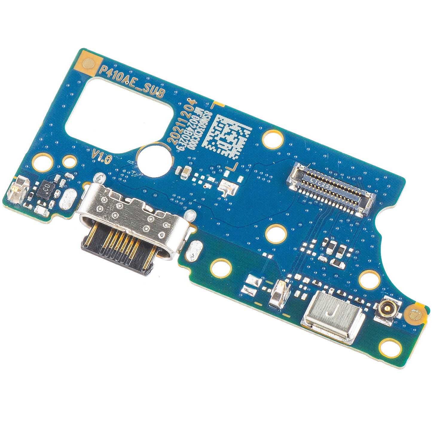 Ploča sa Konektorom za Punjenje - Mikrofon Motorola Moto E32s, Service Pack 5P68C20804