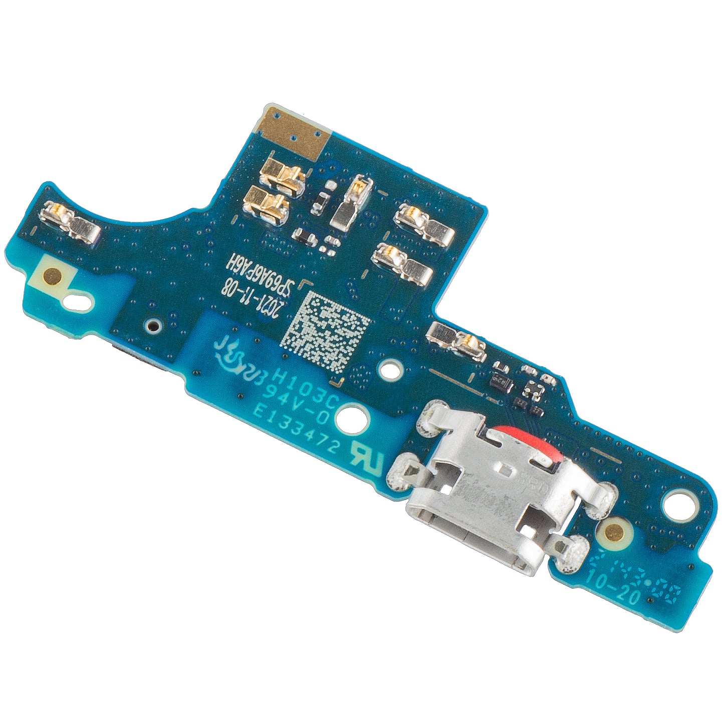Ploča sa Konektorom za Punjenje - Mikrofon Motorola Moto E7 Plus, Service Pack 5P68C17424