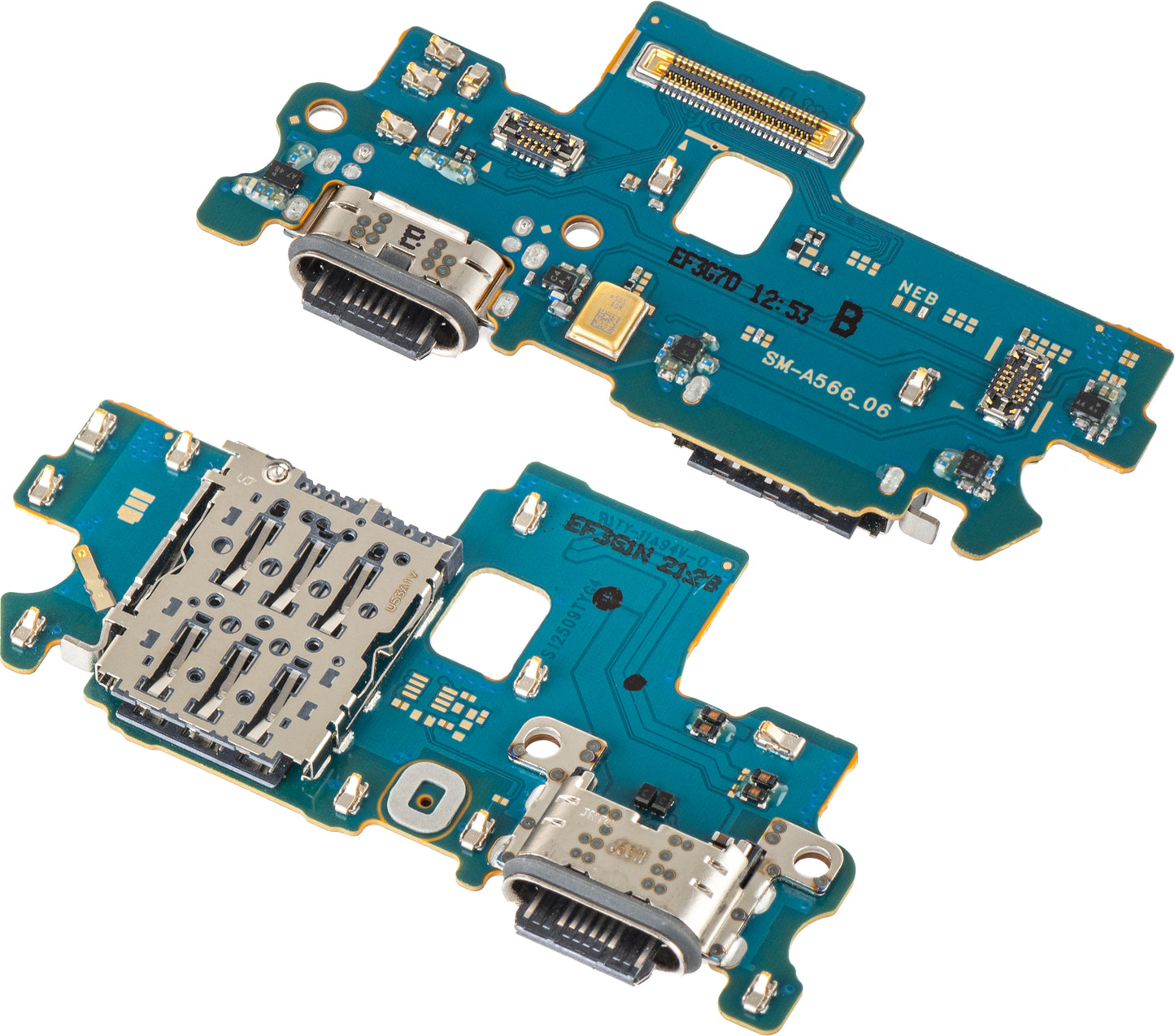 Ploča sa konektorom za punjenje - Mikrofon - Modul čitača SIM Samsung Galaxy A56 A566, Service Pack GH96-19091A