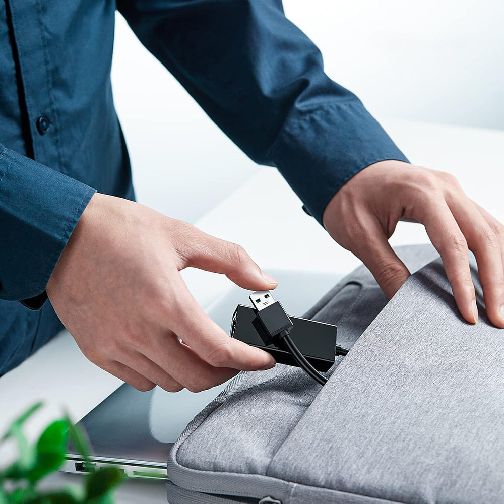 Mrežna kartica Techsuit AC19, RJ45, USB, Crna