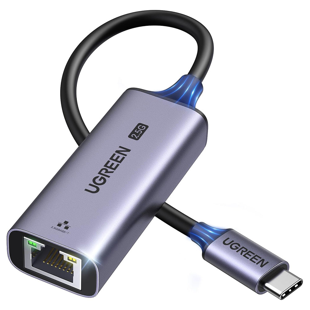Mrežna kartica UGREEN CM648 (25052), RJ45, USB-C, Siva