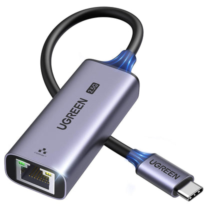 Mrežna kartica UGREEN CM648 (25052), RJ45, USB-C, Siva