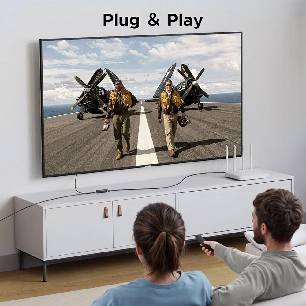 Placa Retea UGREEN CR110 (75535), RJ45, USB / USB-C, Crna