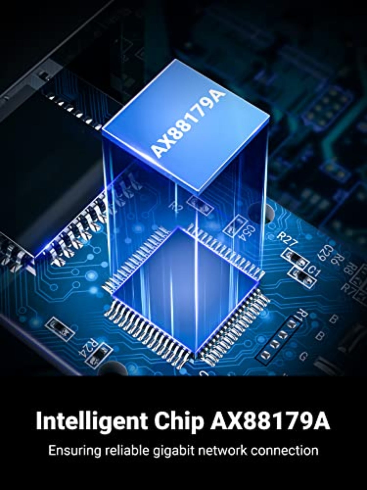 Mrežna kartica UGREEN CR111, RJ45, USB 3.0, Bela