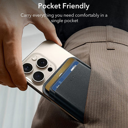 Portofel Magsafe, ESR, Boost, Tamnoplavi