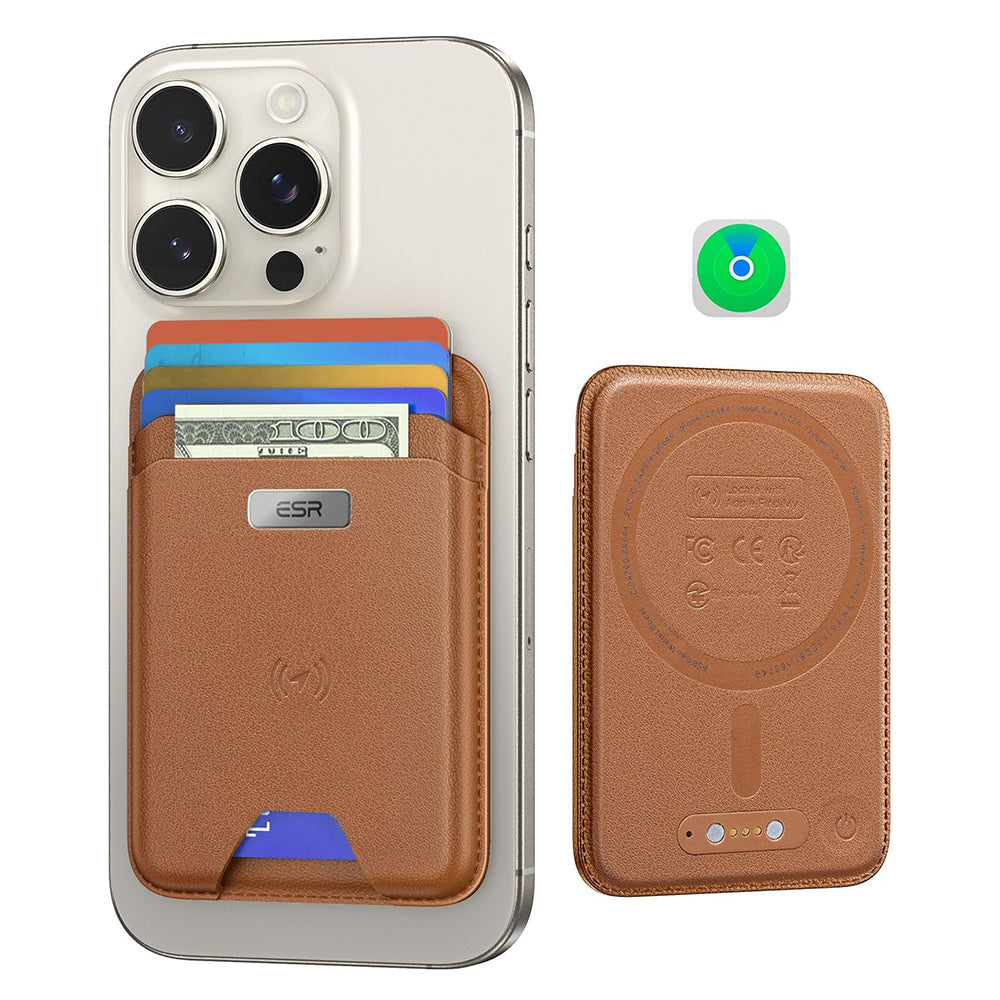 Novčanik Magsafe, ESR, Classic Geo, Braon