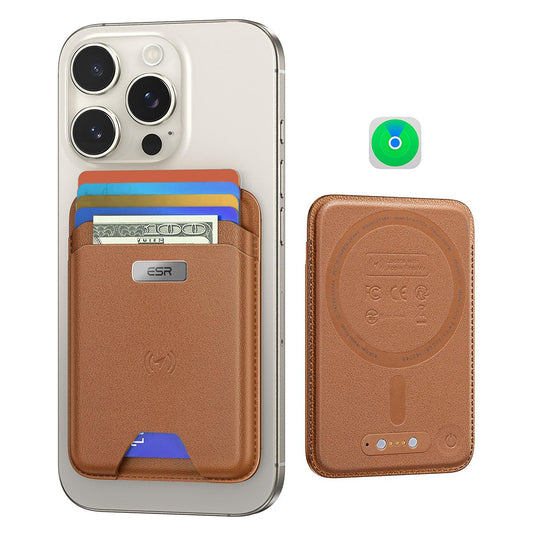 Novčanik Magsafe, ESR, Classic Geo, Braon