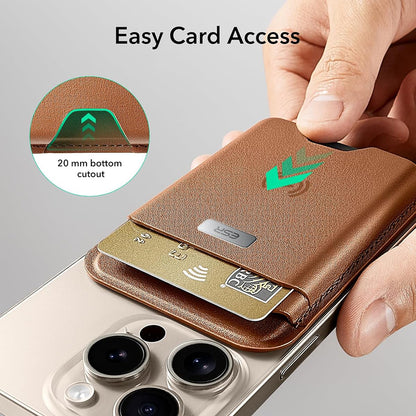 Novčanik Magsafe, ESR, Classic Geo, Braon