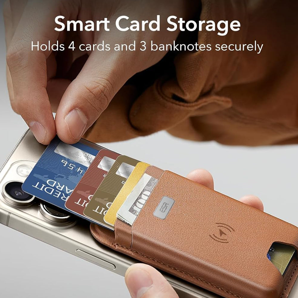 Novčanik Magsafe, ESR, Classic Geo, Braon