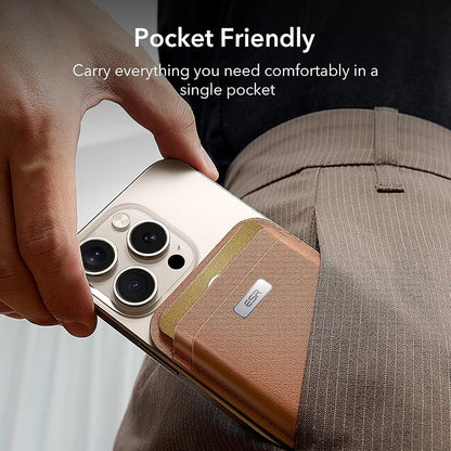 Novčanik Magsafe, ESR, Classic Geo, Braon