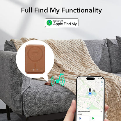 Novčanik Magsafe, ESR, Classic Geo, Braon