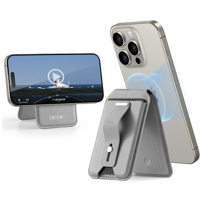 Portofel Magsafe, ESR, Findy my Wallet, Sivi