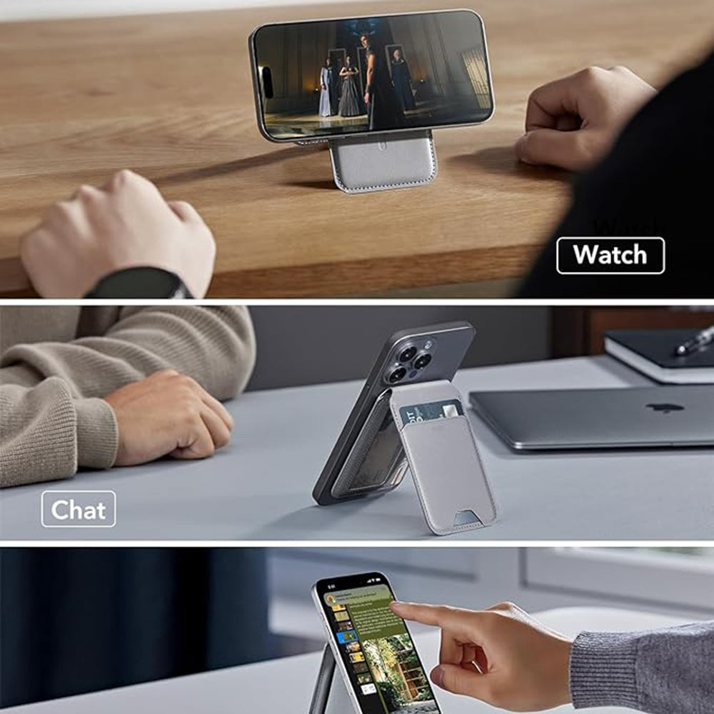 Portofel Magsafe, ESR, Sivi