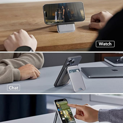 Portofel Magsafe, ESR, Sivi